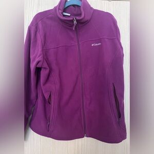 Columbia Women's Purple Fleece Jacket